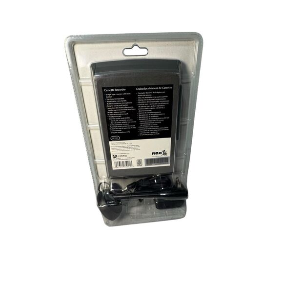 RCA Cassette Recorder RP3503 with Standup Mic & Adapter- New- Sealed - Picture 6 of 11